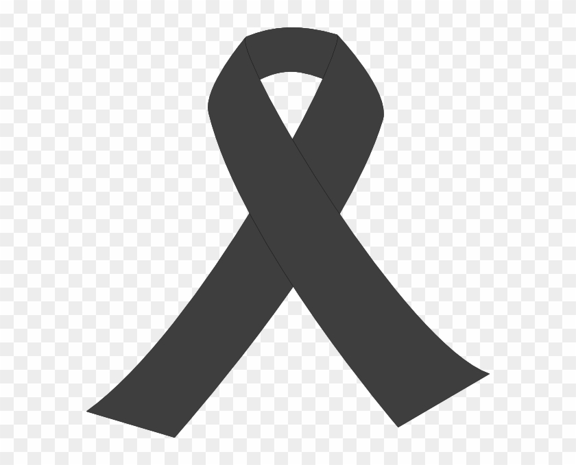 Black Ribbon Mourning Png #188347