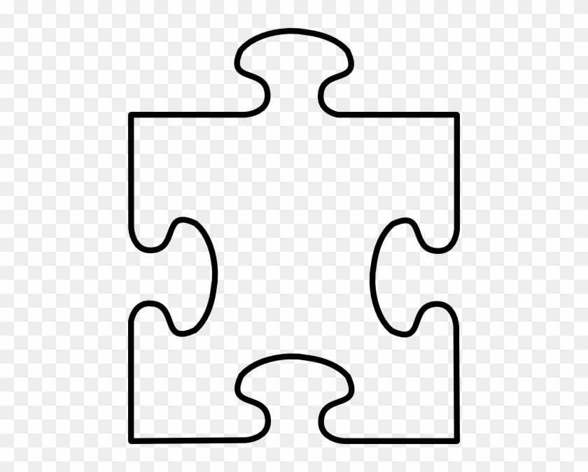 Puzzle Piece Drawing At Getdrawings - Puzzle Piece Clipart Transparent #188385
