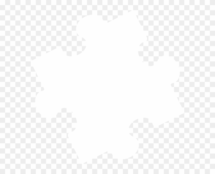 White Puzzle Outline Png #188386