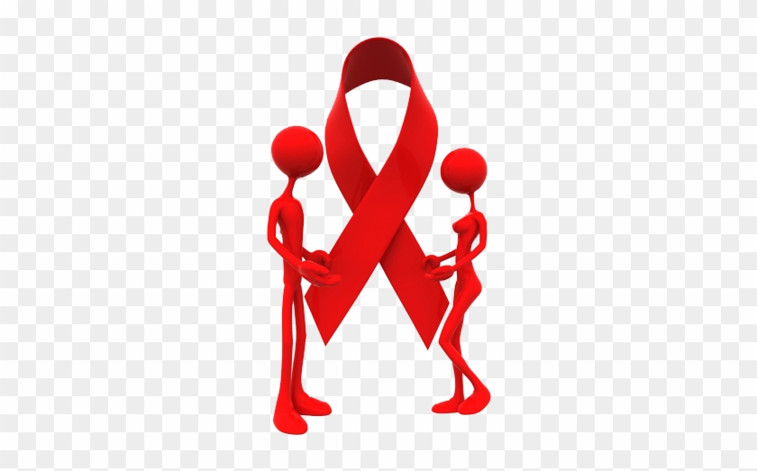 Hiv Red Ribbon - Modes Of Transmission Of Aids #188469