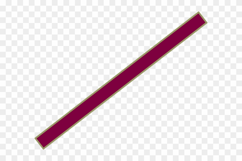 Maroon Ribbon Clip Art At Clker - Pink Pencil #188500