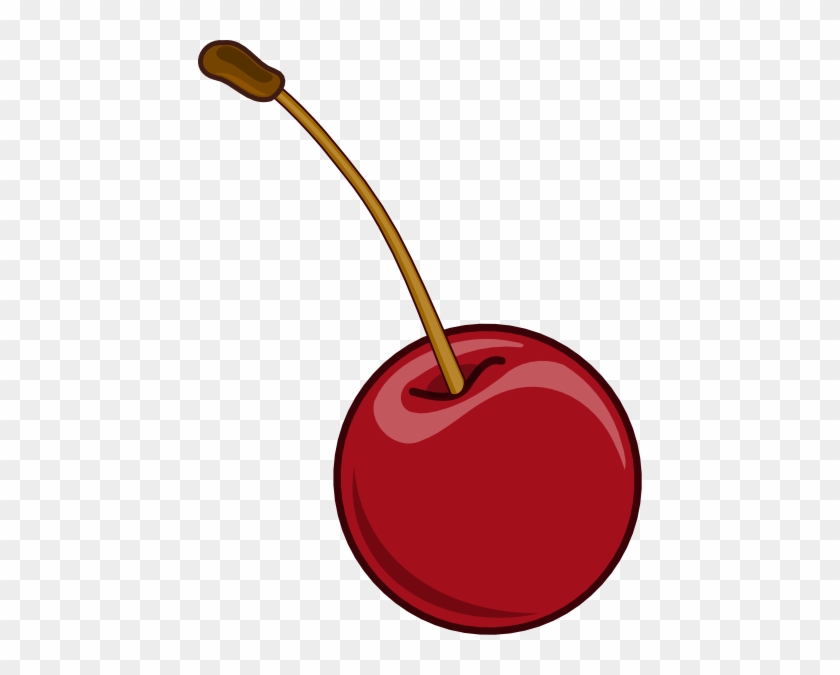 Cherry With Stem Clip Art At Clker Com Vector Clip - Cherry Clip Art #188609