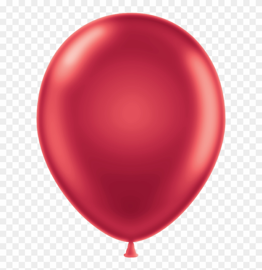 Pearl Red Balloons - Red Metallic Balloon #188830