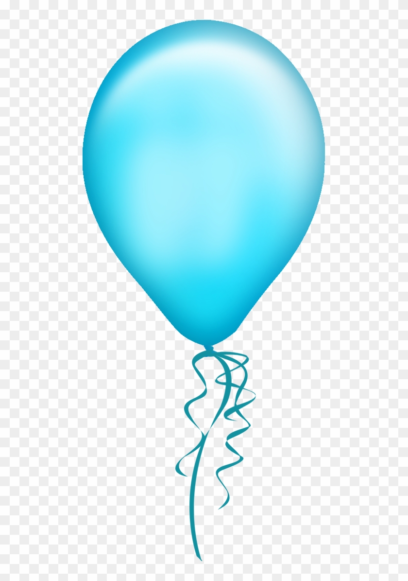 Balloon Template Free - Blue Balloon Png Transparent Background #188863