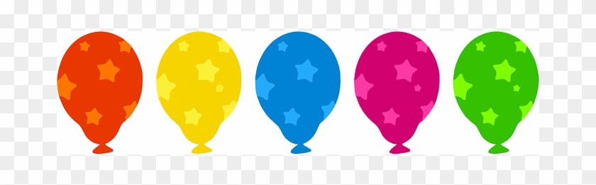 Balloons Inflated Air Celebration Party Bi - Clip Art #188869