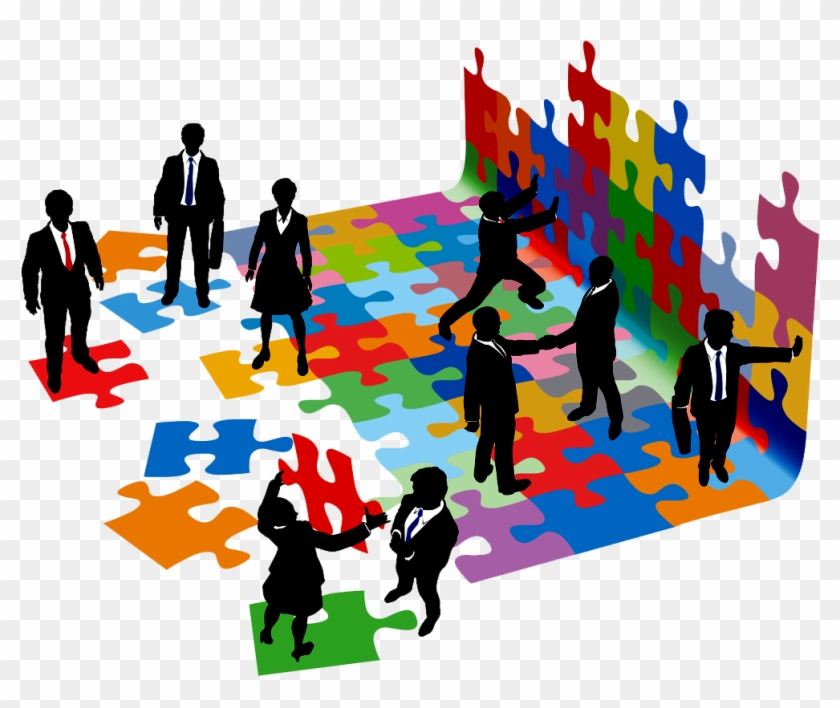 Working Clipart 253 Clipartion Free Download - Working Group Of People #188886