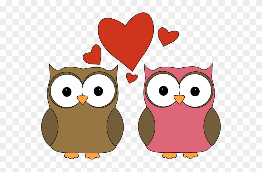 Owl Love Clipart - Valentine Owl Clip Art #188946