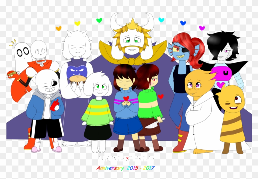 Happy Anniversary Undertale By Sunshine-floweymlp - Anniversary #188970