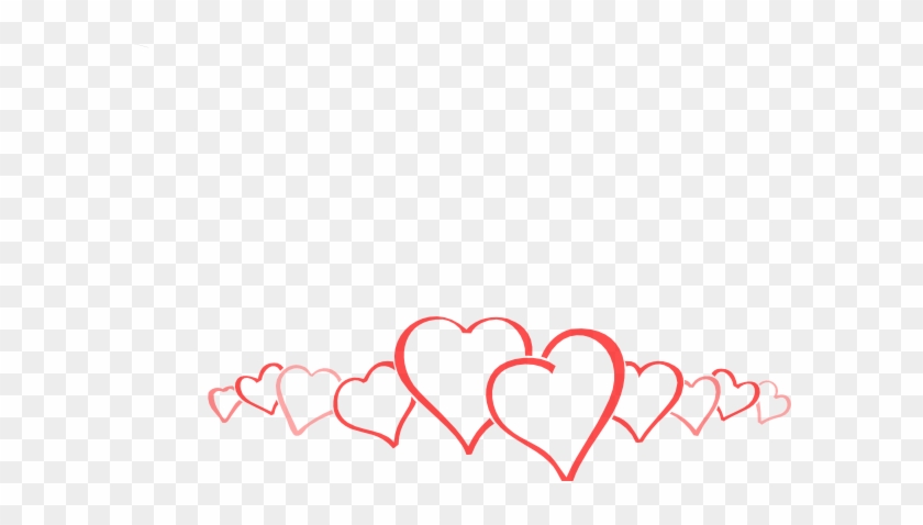 Heart Border Clipart Free - Small Hearts Clip Art #189010