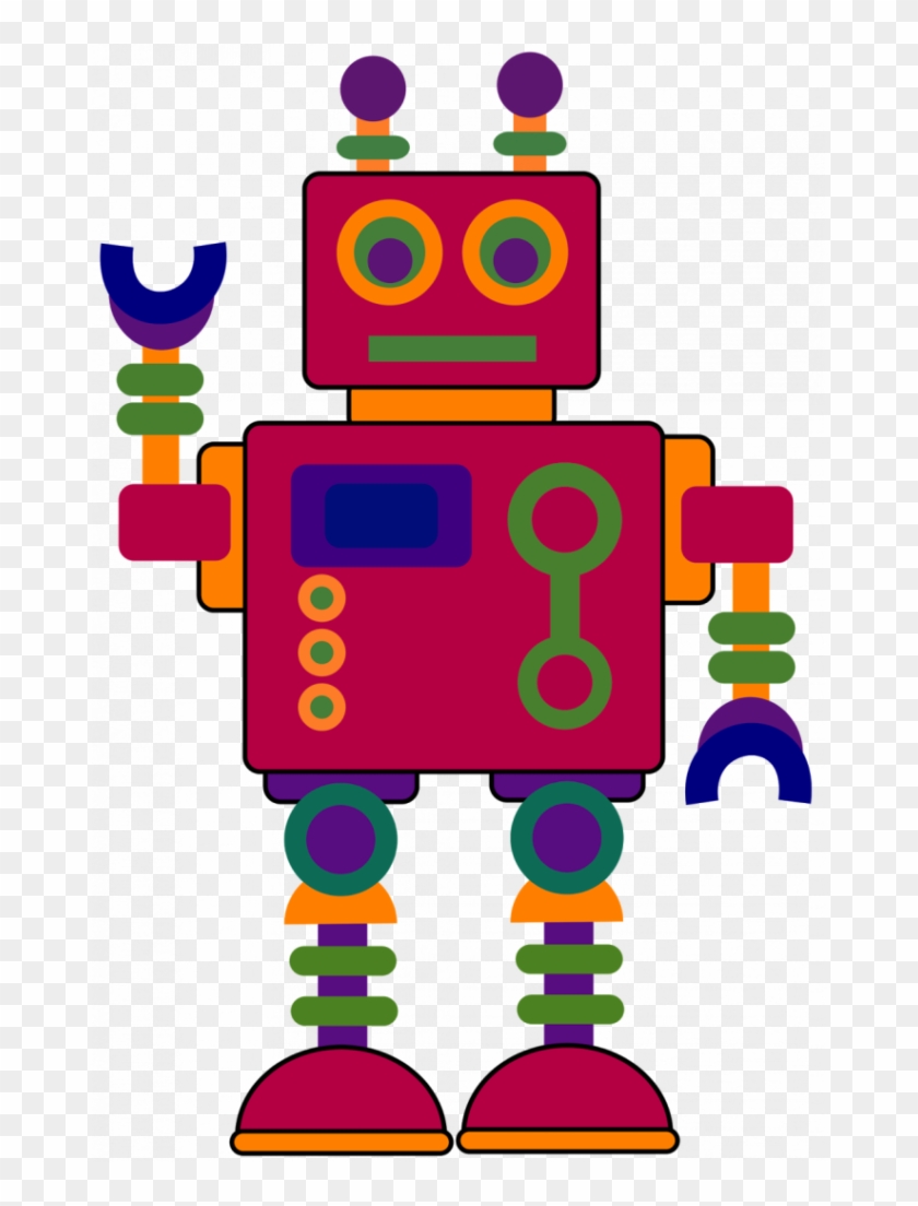 Free Animated Happy Anniversary Clip Art - Robots Clip Art #189030