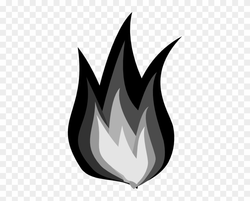 Flames Clip Art - Heat Black And White #189173