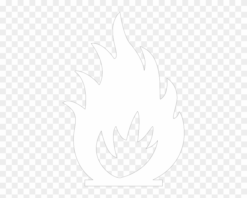 White Fire Clip Art #189231