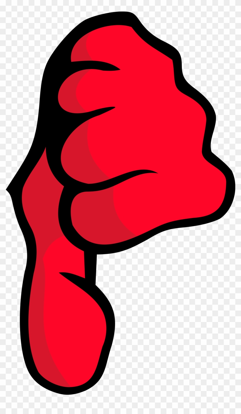 Big Image - Red Thumbs Down Png #189258