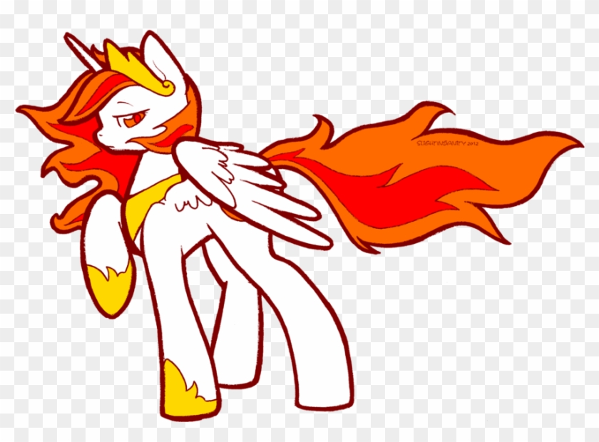 Princess Of Flames By Slightinsanity On Clipart Library - Flames #189291