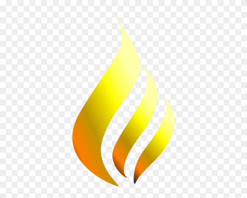 Flames Yellow Flame Clip Art At Clker Vector Clip Art - Holy Spirit Fire Png #189296