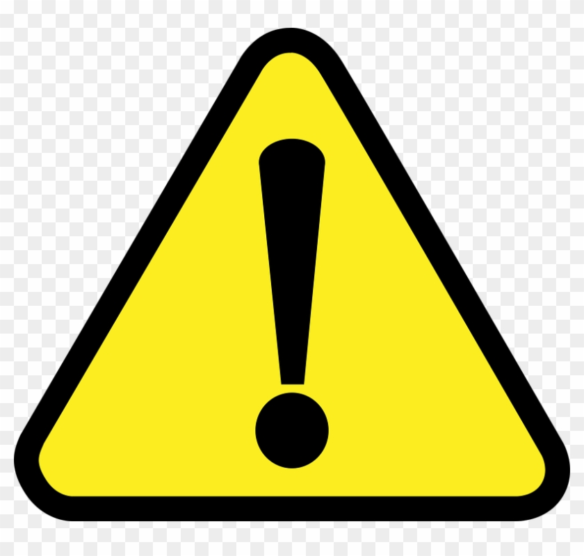 Safety Clipart - Hazard And Risk Sign #189328