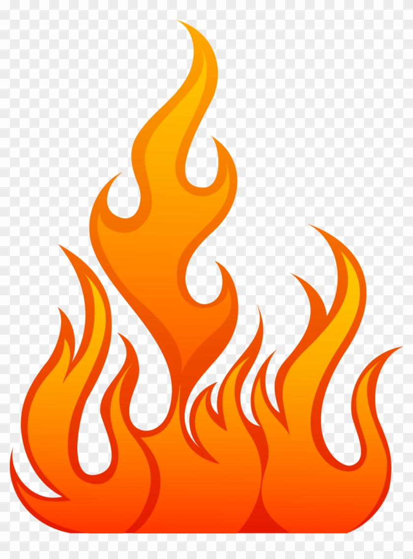 Flame, Fire - Fire Flames Vector #189334