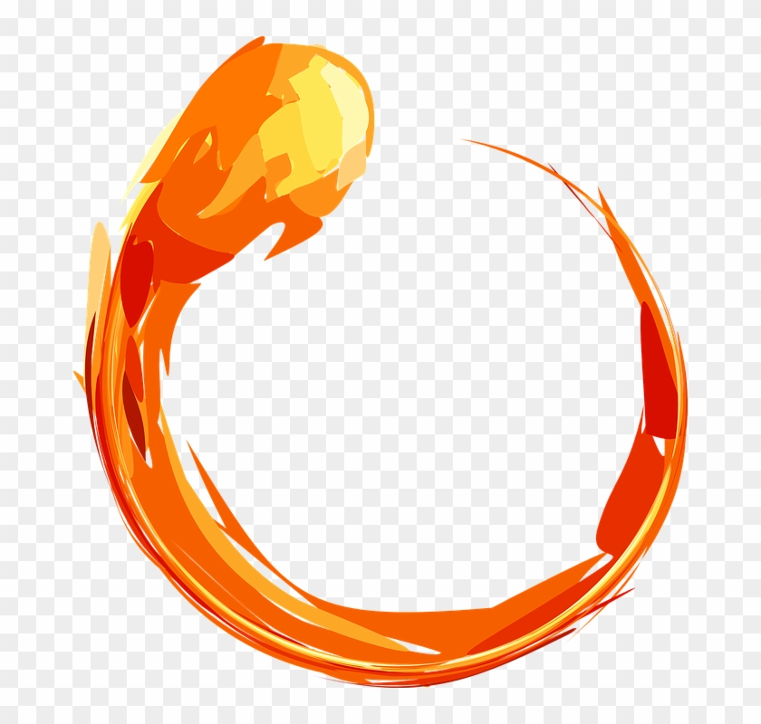 Fire Clipart Translucent - Ring Of Fire Png #189392