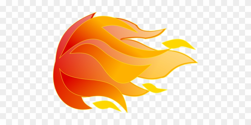 Fire Blast Flames Burn Red Orange Yellow B - Fire Clipart #189409