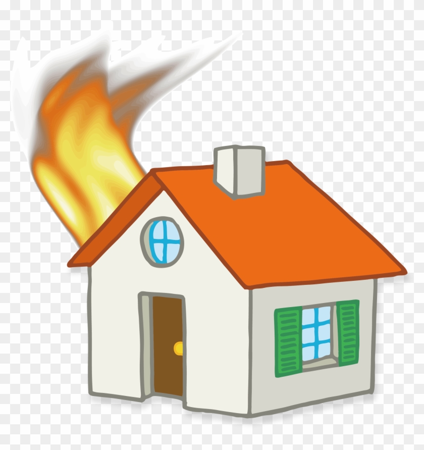 Fire Hydrant Icon - House On Fire Png #189430