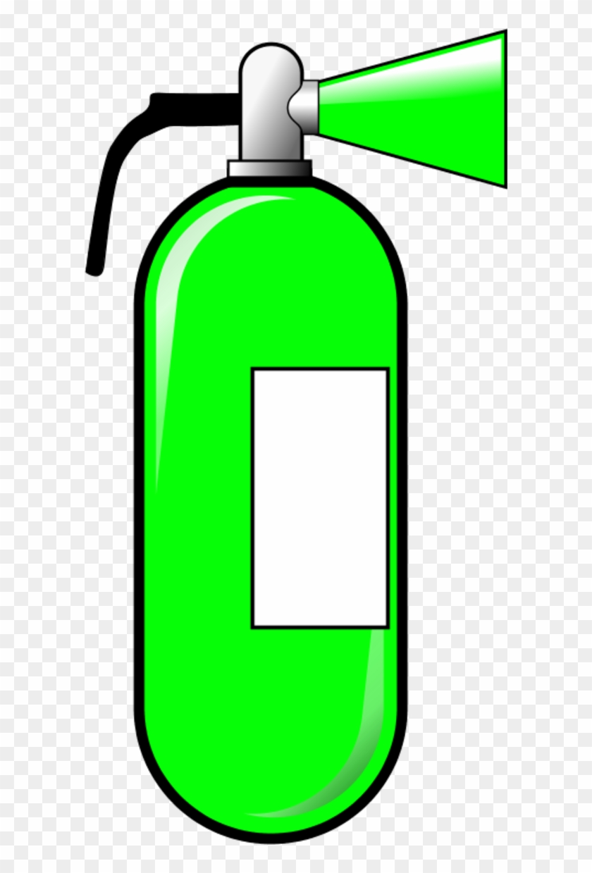 Vector Clip Art - Cartoon Fire Extinguisher #189481