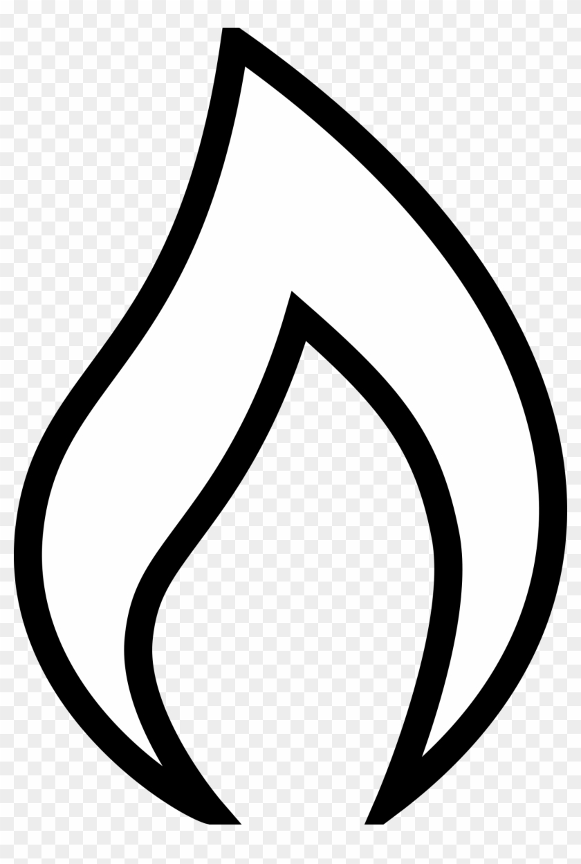 Flame Clipart Flame Outline - Candle Flame Clip Art #189518