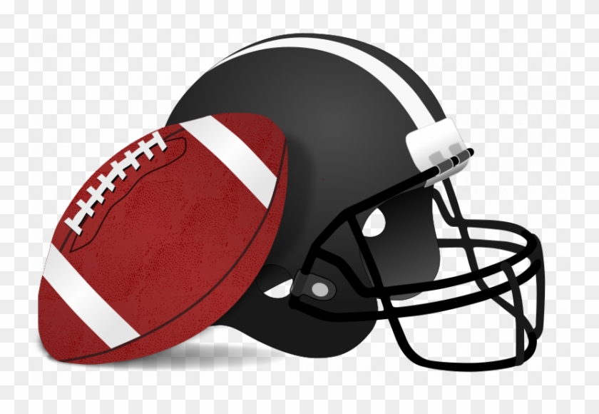 Helmet And Ball For American Football Vector Clip Art - Free Football Clip Art #189550