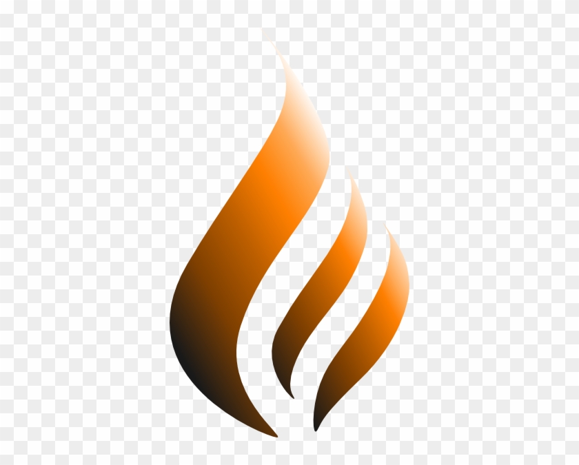 How To Set Use Orange Logo Flame Svg Vector - Abstract Flame Png #189658