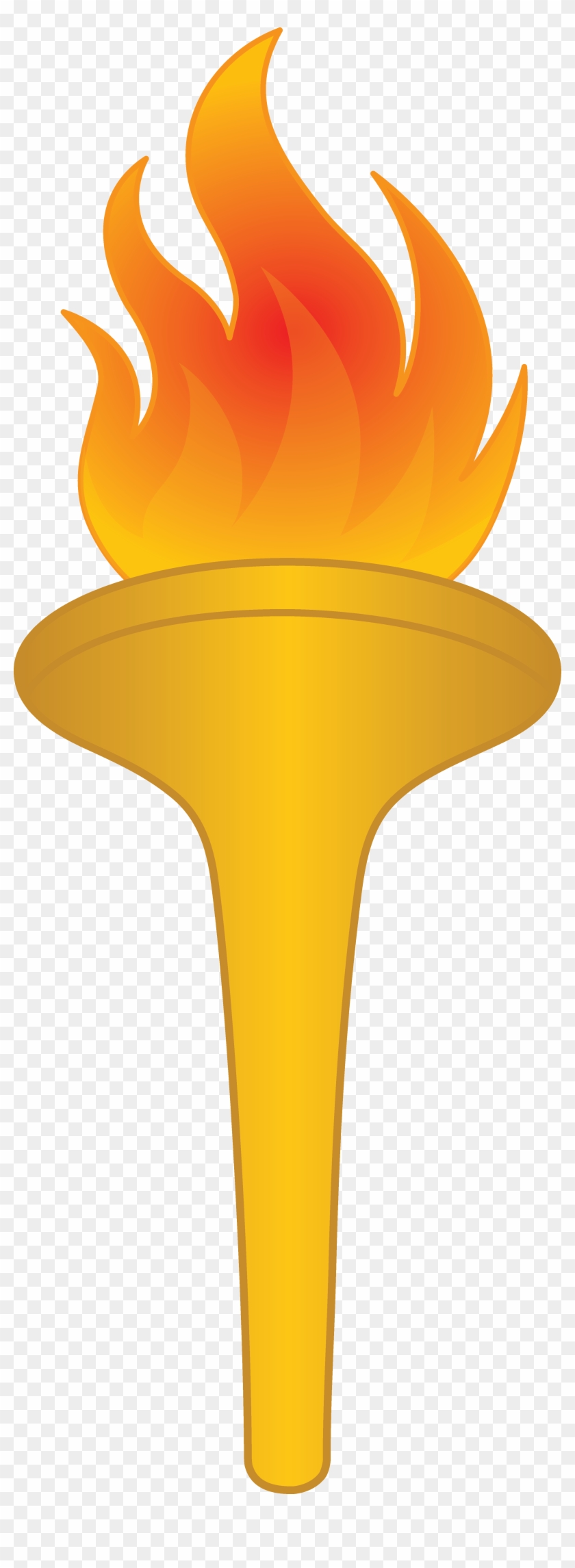 Olympic Torch Png Image - Winter Olympic Torch Clipart #189693
