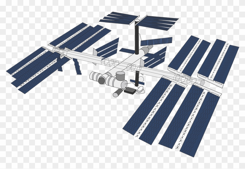 International Space Station Clip Art Pics About Space - International Space Station Clip Art #189719