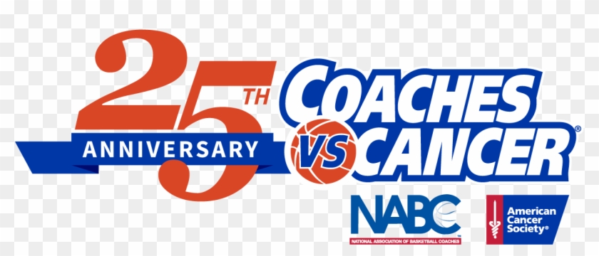 Coaches Vs Cancer 25th Anniversary Logo Horizontal - Coaches Vs. Cancer Classic #1103020