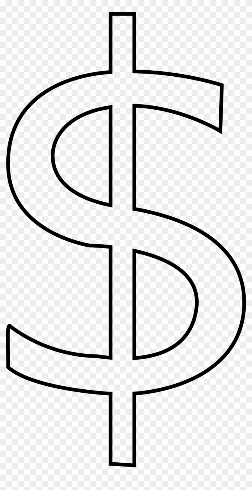 Clipart - Dollar Sign Clip Art #1103135