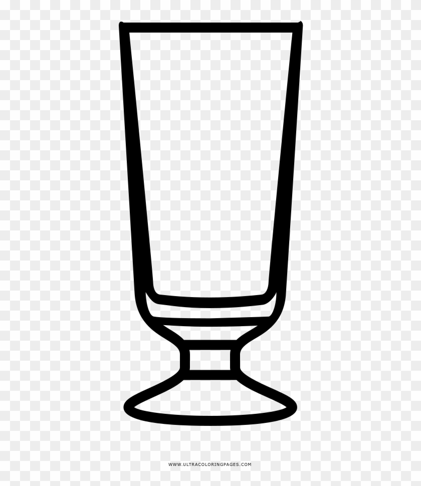 Highball Glass Coloring Page - Coloring Book #1103211