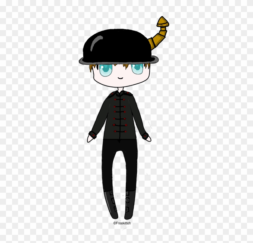 Black Hair Headgear Character Clip Art - Cartoon #1103423