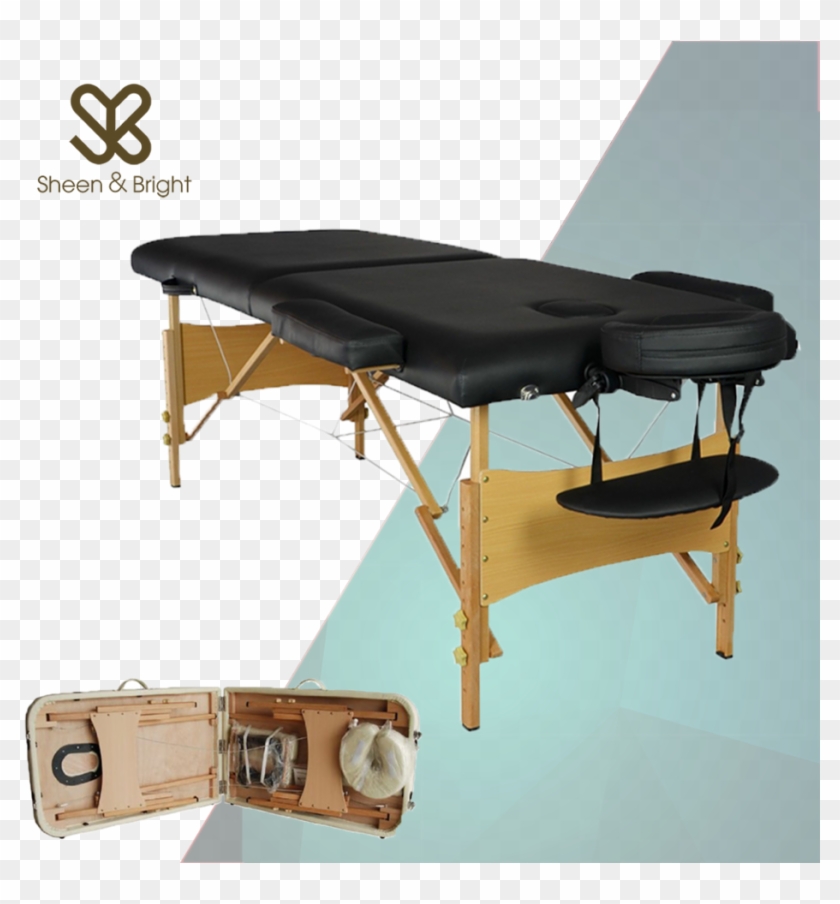 Massage Furniture Wooden Frame Portable Folding Spa - Best4deal Portable Massage Table All Inclusive Comfort #1103434