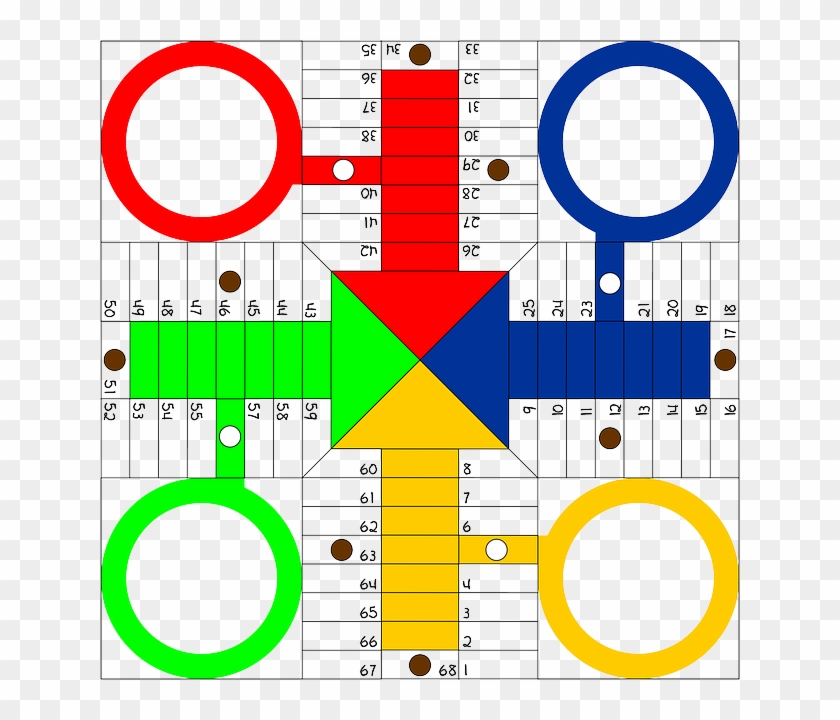 Free Vector Graphic - Parchis Board Game #1103586