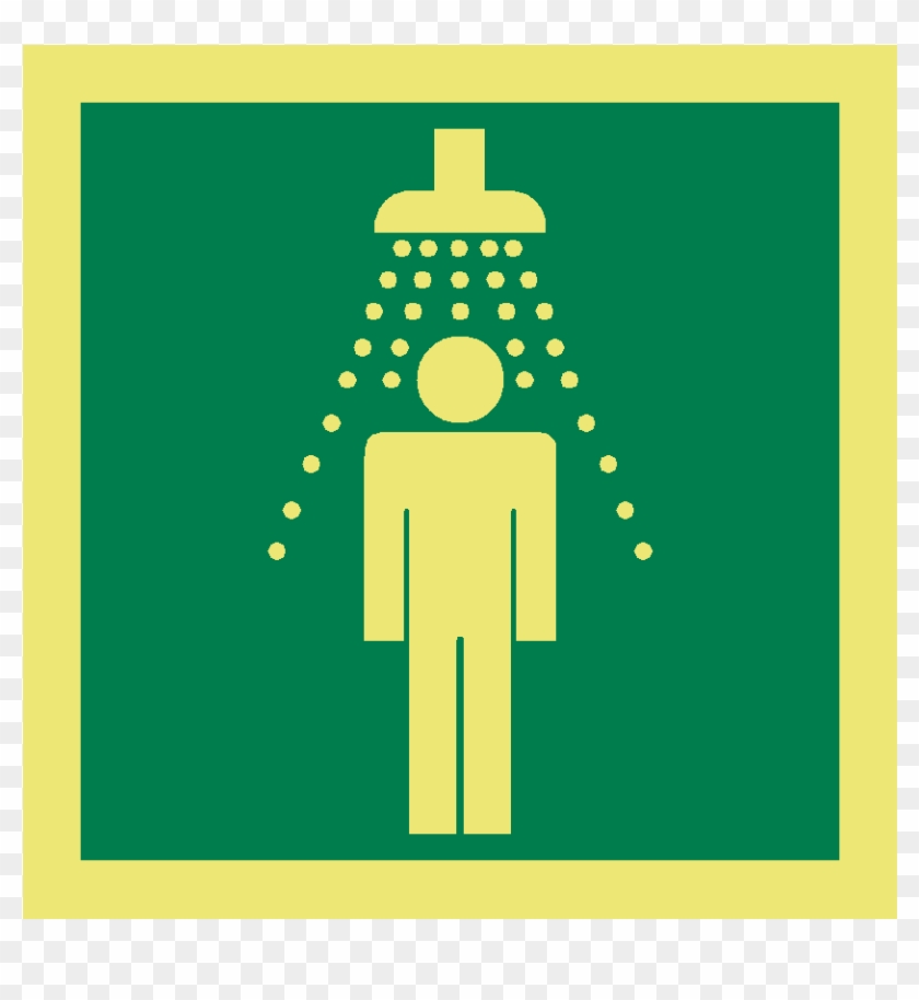 Emergency Shower Sign #1103642