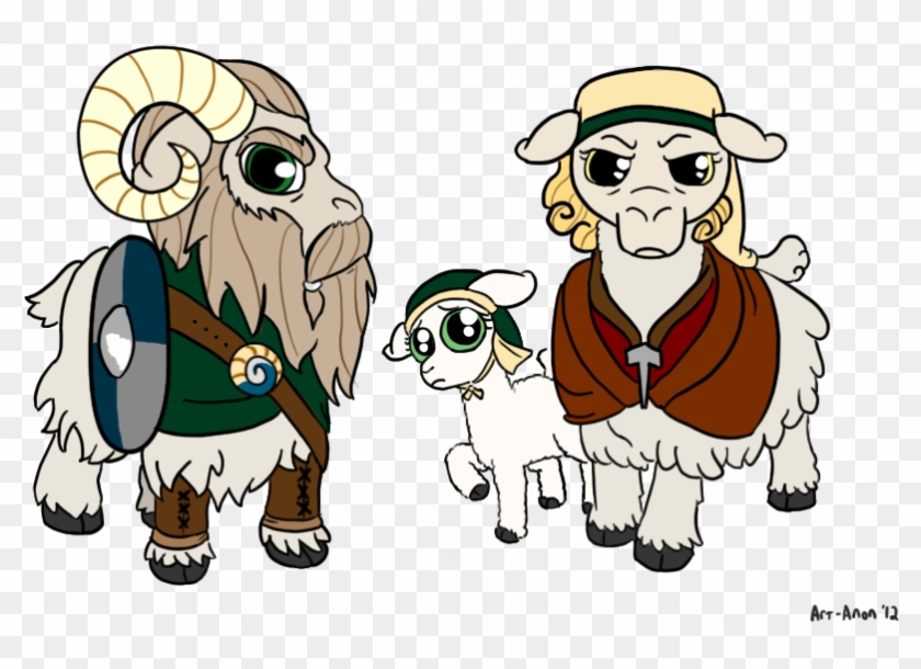 Aa, Ewe, Lamb, Non-pony Oc, Oc, Oc Only, Original Species, - Cartoon #1103657