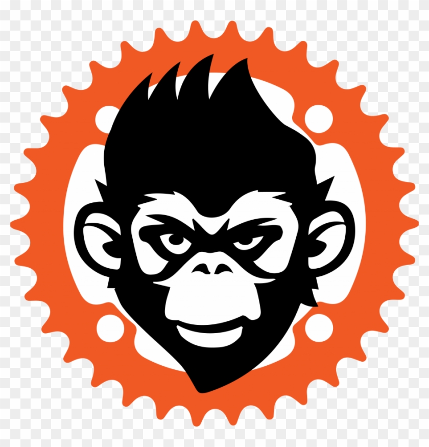 Crank Monkey Racing - Mountain Bike Logos Vector #1103713