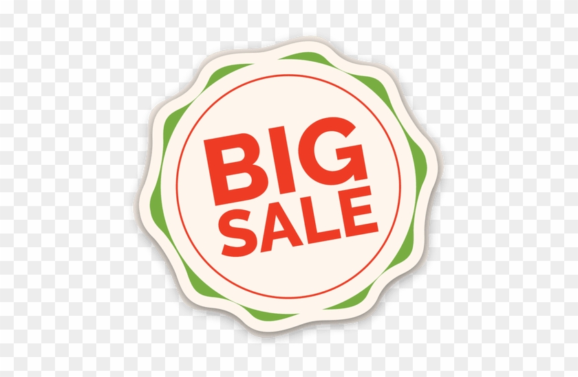 Colorful Big Sale Label - Free Vector Label #1103718