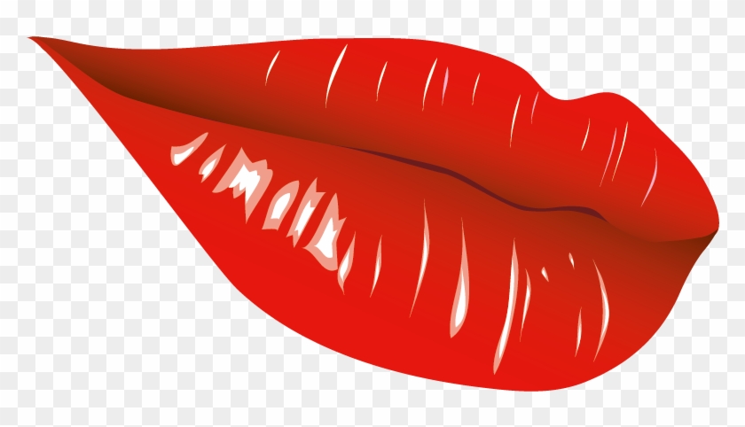 Lip Kiss Euclidean Vector - Kiss Lips #1103818