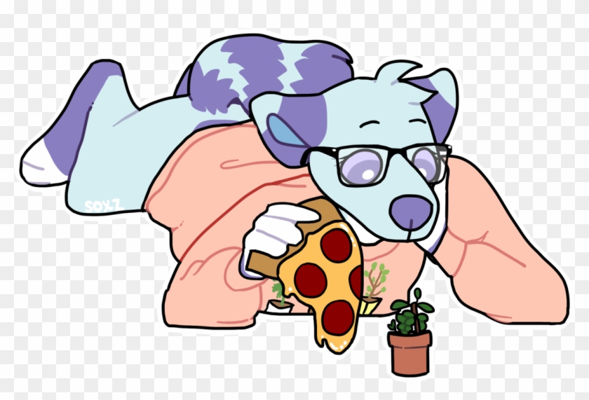 Want Some Pizza By Soxzthewolf - Imagenes En Png De Animlaes Y Pizza #1103850