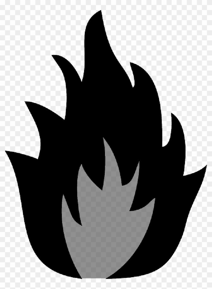 Burning, Fire, Flame, Danger, Attention - Disaster Recovery Icon Blue #1103924