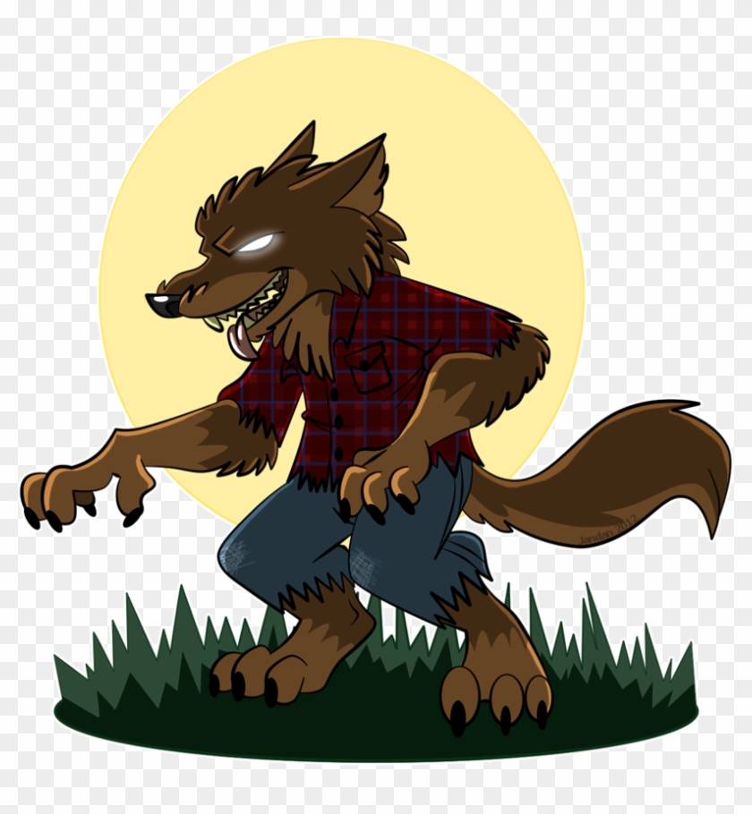 Cartoon Werewolf Tattoo Design By Jandan Nabyn - Cartoon Werewolf #1103930