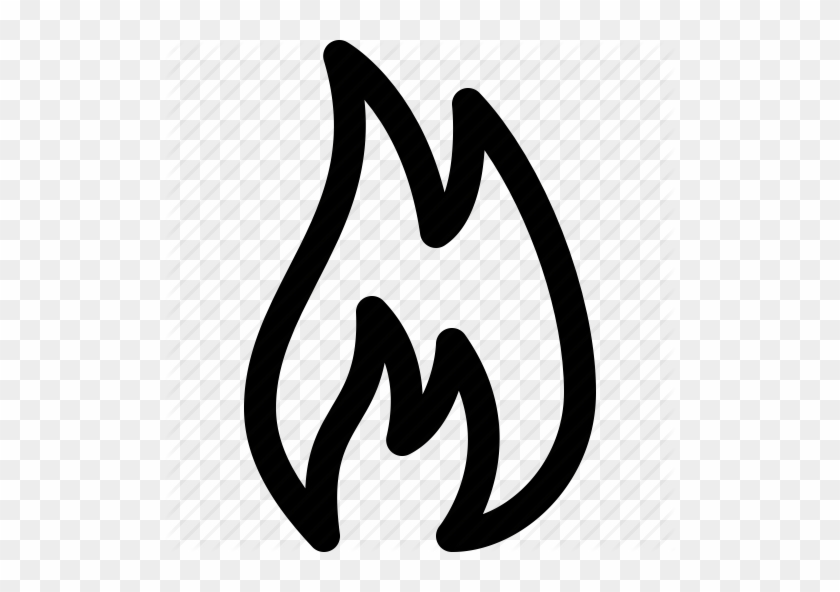 Flame Icon Fire Icon Fire Symbol Stock Vector 437429005 - Fire #1103952