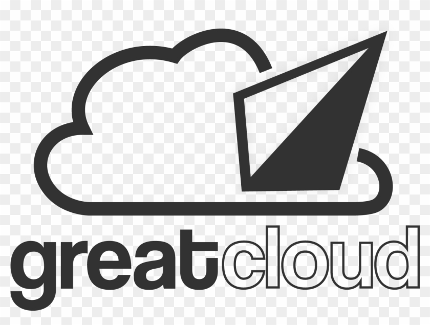 Greatcloud With Text In Grey - Creative Economy #1104023