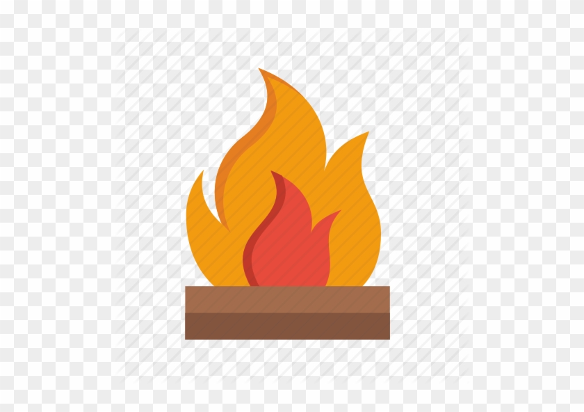 Free Shapes Icons - Fire Flat Icon Png #1104071