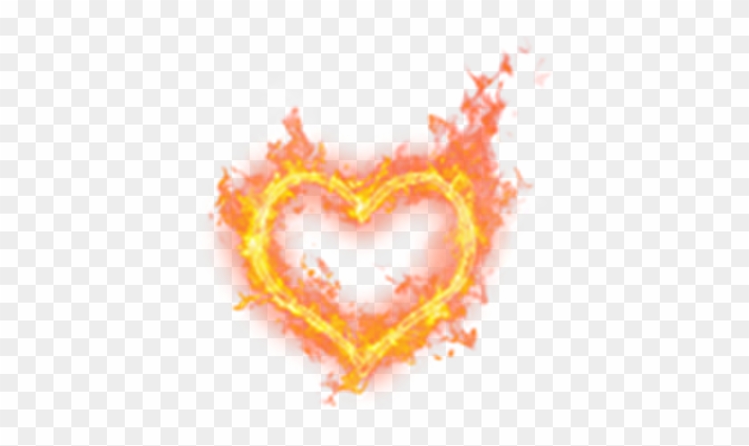 Heart - Fire Heart Png #1104078