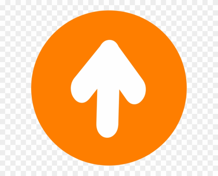 Orange Arrow Clipart - Vivint Smart Home App #1104082