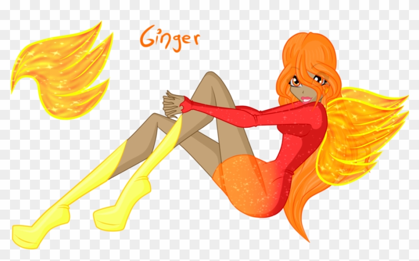 I'm Ginger, The Fairy Of Fire Manipulation By Shimmeringmagic - Cartoon #1104116